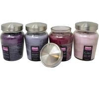 Scented Candles In Wax Filled Glass Jars Keep Your Home Fragranced, Aromatherapy Asian Poppy