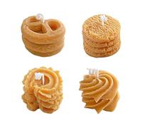 Scented Candles - Soy Wax Candles | Relaxation Candle Made from pure, natural soy wax, these scented candles exude a rich biscuit fragrance that burns evenly