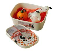 Scented Candles | Table Pumpkin Ghost Skull Tombstone Finger Scents Candle,Decorative Gothic Aromatherapy Table Piece for Halloween - Halloween Decoration