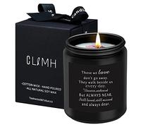 Scented Candles Teakwood & Tobacco Memorial Gifts for Loss of Loved One Sympathy Gift Bereavement/Condolences/Grief Gifts-Remembrance for Deceased Bereavement Keepsake (Teakwood & Tobacco)