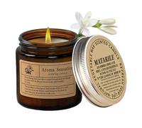 Scented Candles, with Long-Lasting Burn, 6.5x6.7cm, Serenity Candle Jar, Calming Romantic Air Freshener, Romantic and Cozy Ambiance for Bedroom, Bathroom, Home, and Stress Reliefs