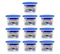 Scented Desiccant Dehumidifier for Home | Wardrobe Moisture Absorber | Damp Trap with Crystals | Portable Humidity Catcher | Anti Mould Wet Remover - Original 10 Pack