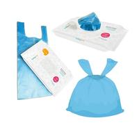 Scented Disposable Baby Nappy Diaper Sacks Hygienic Fragranced Tie Handle Pet Waste Bags