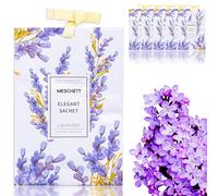 Scented Sachet for Drawers and Closets, Long-Lasting Air Freshener Sachets Bags, Hanging Potpourri Bags with Fragrances for House Room, Wardrobe and Car, Home Fragrance Products, Lavender