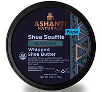 Scented Shea Butter Smoothie | African Body Butter for Men with Coconut and Almond Oil (Blackjack Souffle, 8 oz)