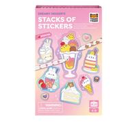 Scented Stacks of Stickers (Dreamy Desserts) - Kids Sticker Set with Markers Tiger Tribe Multi One Size