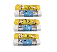 Scented Swing Bin Liners 90 Tie Handle Bin Liners 50L Bin Bags Lemon & Fresh Linen Fragrance