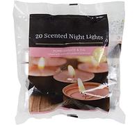 Scented Tealights Candle Packs with 8 Hours Burning Time - Long Lasting Natural Wax Melts/Tarts Available in Refreshing Fragrances, Decorative Accessories and Gift Packs (Pomegranate & Fig)