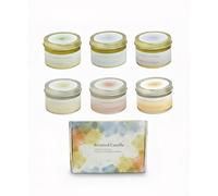 Scented Tin Candles Gift Set,Aromatherapy Candles,Birthday Gifts for Women | 6 Pack Assorted Natural wax Scented Candles, Long Lasting Aromatherapy Candles for Women, Home Fragrance, Wedding,Christmas