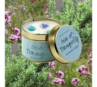 Scented Tinned Candle Sea of Tranquilty Calm Scent Hearts Home Fragrance Gift