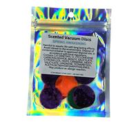 Scented Vacuum Freshener Discs, Pack of 12, Long Lasting Fragrance, Handmade in UK (Spring Awakening)
