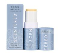 Scentered Aromatherapy Balm Stick for Focus & Concentration - Roll On Essential Oils Blend - 100% Natural: Rosemary, Mint, Clary Sage in Shea Butter - Aromatherapy Gifts for Women