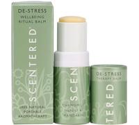 Scentered Aromatherapy Stress Relief Balm Stick - De Stress Essential Oil Roll On for Calm & Relaxation - 100% Natural Stress Reliever - Chamomile, Cedarwood, Rosemary - Stress Relief Gifts for Women