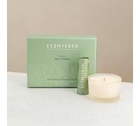 Scentered De-stress Balm And Candle Set
