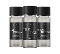 Scentiment's Hotel Collection Top 3 Scent Oils, 5-Star Hotel Inspired Aromatherapy Diffuser Oils Entices with Luxurious Cardamom, and Tuscan Leather, Seduces with Hints of Sandalwood, 20mL