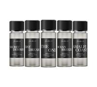 Scentiment Hotel Collection Diffuser Oils | Aromatherapy Fragrances Inspired by 5-Star Hotels | Top 5 Luxurious Scents with Notes of Cardamom, Tuscan Leather, and Sandalwood (2.02 fl oz, 20ml Bottles)