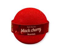 Scentish Black Cherry Bath Bomb In Red Red One Size