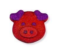 Scentish Little Piggy Bath Bomb In Red Red One Size