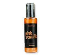 Scentish Pink Vanilla Shimmering Body Oil In Metallic Gold Metallic Gold