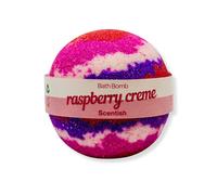 Scentish Raspberry Creme Bath Bomb Scentish Multicolor