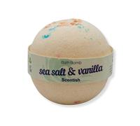 Scentish Sea Salt & Vanilla Bath Bomb in Off-White Scentish Off-White