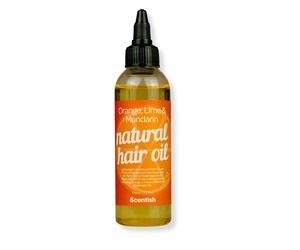 Scentish Women's Orange, Lime & Mandarin Hair Oil in Natural | Size: 100ml