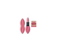 Scentless lip care set featuring cloud balm and essence stick for sensitive,Velvet Matte Lipstick - Floral Embossed Long-Lasting Lip Color, Vegan & Cruelty-Free,Blossom Boldly, Leave Hearts Aflutter
