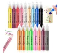 Scentoria Pack of 17 Wax Sticks for Candles, Candle Painting Set, Colourful 15 ml, Wax Pens for Candles, Candle Pens, Candle Pen for Candle Decorating, Candle Painting, Cups Painting, Ceramic Painting