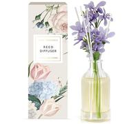 SCENTORINI Freesia Reed Diffuser 200ml Home Fragrance 6 Sticks | Adjustable Fragrance Intensity for Living Rooms, Bedrooms, Bathrooms and Offices with Elegant Home Scent Experience