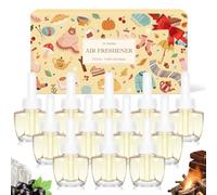 SCENTORINI Plug-In Air Freshener Refill 12 Pack - 12 Bottles (4 Scents ×3) 19 ml Each, Autumn-Winter Home Fragrance, Compatible with Air Wick & Glade