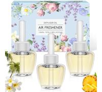 SCENTORINI Plug In Air Fresheners Refills, Suitable for Air Wick & Glade, Hawaii Fragrance, Plug In Electrical Air Freshener Refills, 3 Packs