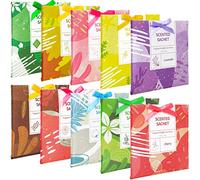 SCENTORINI Scented Sachet, Fragrance Sachets Bags for Wardrobe Drawers Closets, Hanging Wardrobe Sachets, 30 grams x 10 Pack