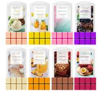SCENTORINI Scented Wax Melts 8 Pack, Sweet Fruity Fragrance for Wax Warmer