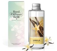 SCENTORINI Vanilla Reed Diffuser Refill Oil 200ml - Warm Sweet Scent Refill for Reed Diffusers - Cozy Home Aroma for Living Room, Entryway, Bedroom & Relaxing Moments