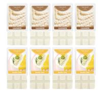 SCENTORINI Wax Melts, Cashmere & Vanilla Cake, 280g Total, Scented Soy Wax Blocks, Made with 100% Natural Soy Wax, Cozy Home Fragrance, Idea, Wax Melts - 8 Pack