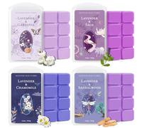 SCENTORINI Wax Melts Scented 4 Set, Sleep Wax Melts Theme, Scented Wax Melts for Wax Warmer, Scented Wax Cubes Wax Tarts Soy Wax