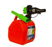 Scepter FR1G152 Fuel Container with Spill Proof Smart Control Spout with Bonus Spout Extender, Red Gas Can, 1 Gallon