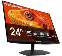 Sceptre Prime Gaming Monitor 24" DisplayPort x2 165Hz HDMI x2 Integrated Speakers Machine Black 2027 (E248B-FW165T Series)