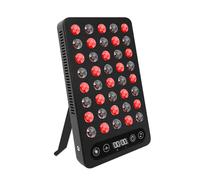 SCESFU Body red light therapy, 660nm to 850nm red light panel, built-in timer, 40 LEDs, 200W high power panel to promote sleep, improve fitness and relieve