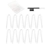 Scettar 12 Pcs Hearing Aid Tubes, Lightweight Hearing Aid Tubes NHS, Suitable for Most Hearing Aids Tubes