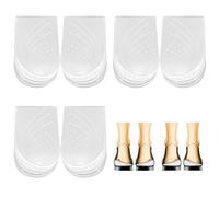 Scettar 3 Pairs Overpronation Insoles,3 Layers Adjustable Heel Wedge Corrective Inserts for Over Supination,Correct Excessive Pronation Upward Rotation,Xo Leg Shapeorthotic Insoles for Women Men (L)