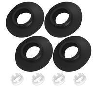 Scettar 4 Pcs Flush Valve Seal for Ideal Standard SV01967, Durable Silicone Toilet Cistern Flapper Seals & Clip Toilet Flush System Replacement Kit Compatible with Armitage Shanks