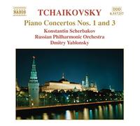 Konstantin Scherbakov - Tchaikovsky: Piano Concertos Nos. 1 & 3 - CD - NAXOS