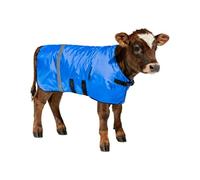 SCGFPOE Calf Coat - Blue Calf Blanket for Winter, 1-Pack | Calf Jacket for Calves, Goats, Dogs | Waterproof & Adjustable Livestock Warmer