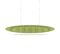 Sch! Acoustic Ceiling Baffles - Hatch - Type D - 1600 x 650mm Wide x 250mm High - Lime Green