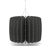 Sch! Acoustic Ceiling Baffles - Shade - Type A - 600mm Wide x 450mm High - Graphite Charcoal