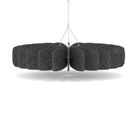 Sch! Acoustic Ceiling Baffles - Shade - Type A - 900mm Wide x 150mm High - Graphite Charcoal