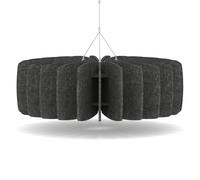 Sch! Acoustic Ceiling Baffles - Shade - Type A - 900mm Wide x 300mm High - Graphite Charcoal