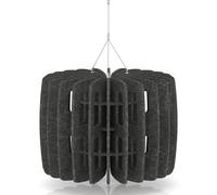 Sch! Acoustic Ceiling Baffles - Shade - Type B - 600mm Wide x 450mm High - Graphite Charcoal