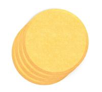 Sch! Acoustic Wall Tile - Set of 4 - Bevelled Edge - Circle - Buttercup Yellow